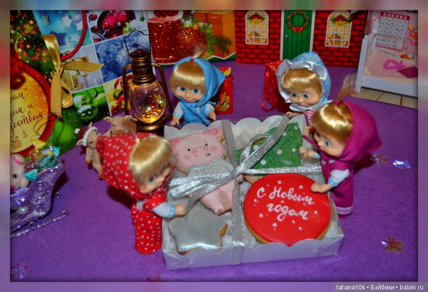 Новогодние истории с Машками. Часть 1- В поисках сладостей