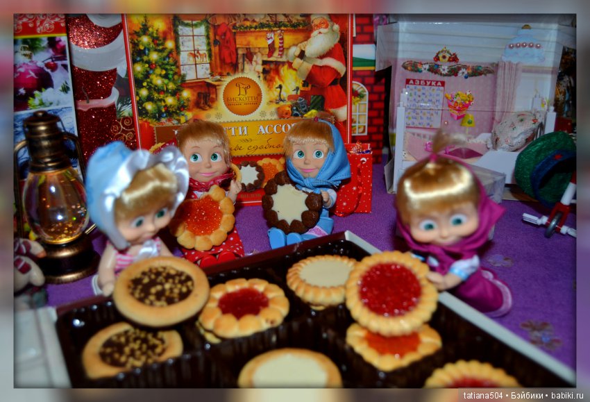 Новогодние истории с Машками. Часть 1- В поисках сладостей