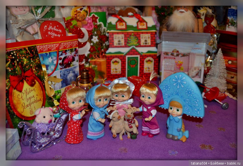 Новогодние истории с Машками. Часть 1- В поисках сладостей