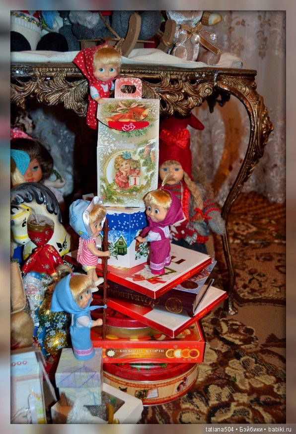 Новогодние истории с Машками. Часть 1- В поисках сладостей