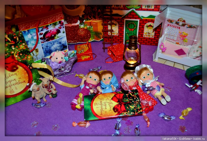 Новогодние истории с Машками. Часть 1- В поисках сладостей