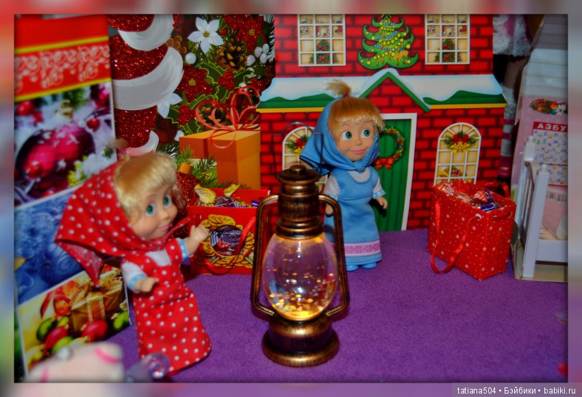 Новогодние истории с Машками. Часть 1- В поисках сладостей (фото 2)