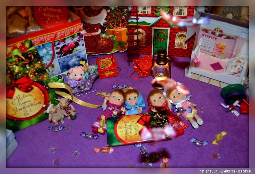 Новогодние истории с Машками. Часть 1- В поисках сладостей