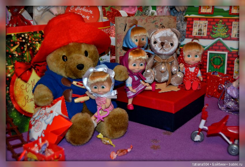 Новогодние истории с Машками. Часть 1- В поисках сладостей