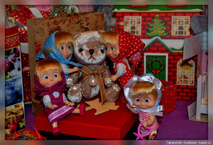 Новогодние истории с Машками. Часть 1- В поисках сладостей