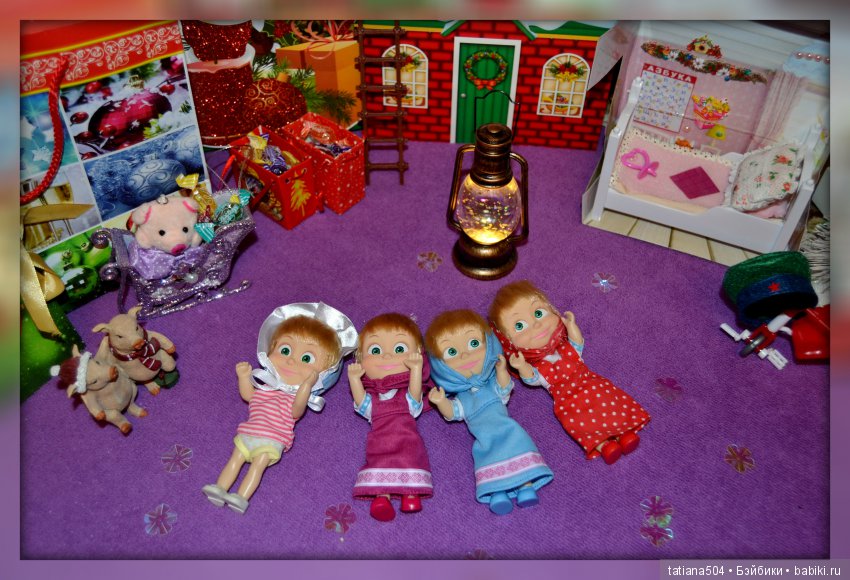 Новогодние истории с Машками. Часть 1- В поисках сладостей