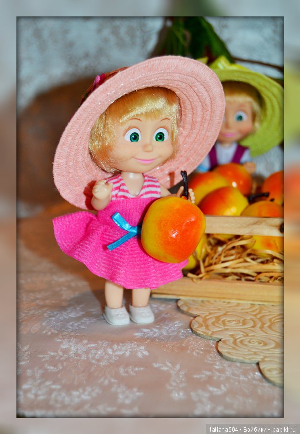 Как Маши яблочки собирали