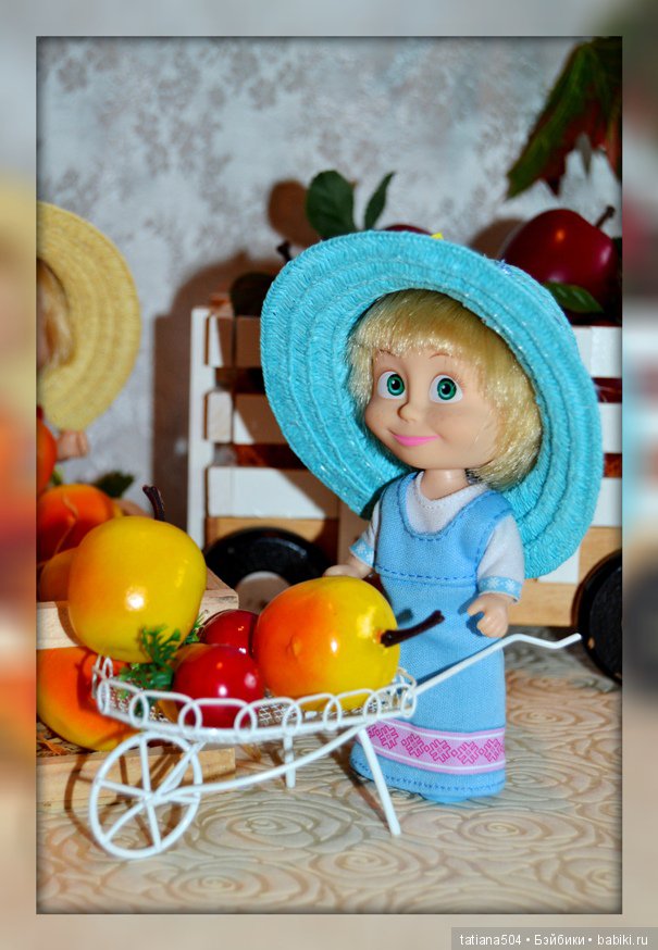 Как Маши яблочки собирали