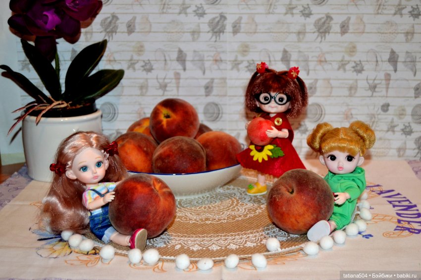 Неудачный фотосет или как мы готовились отметить День персика (фото 8)