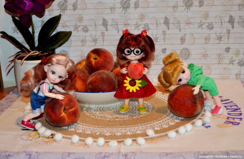 Неудачный фотосет или как мы готовились отметить День персика (фото 7)