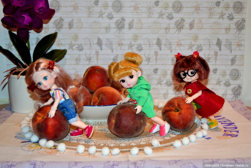 Неудачный фотосет или как мы готовились отметить День персика (фото 9)