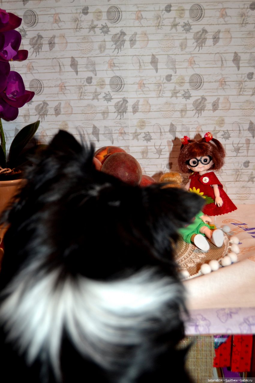 Неудачный фотосет или как мы готовились отметить День персика