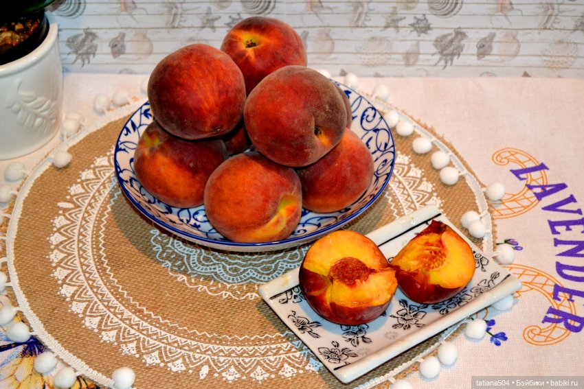 Неудачный фотосет или как мы готовились отметить День персика