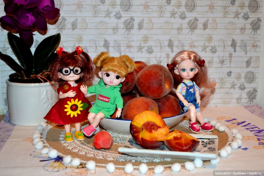 Неудачный фотосет или как мы готовились отметить День персика (фото 5)