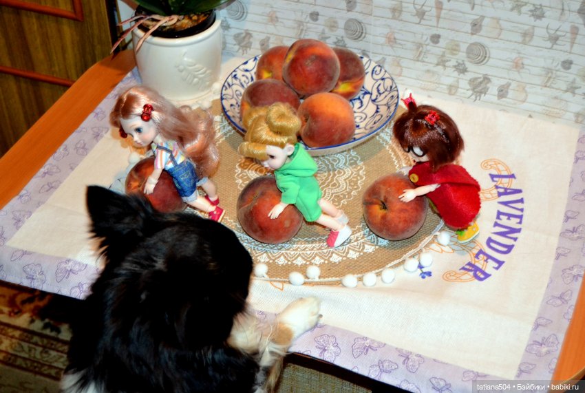 Неудачный фотосет или как мы готовились отметить День персика (фото 10)