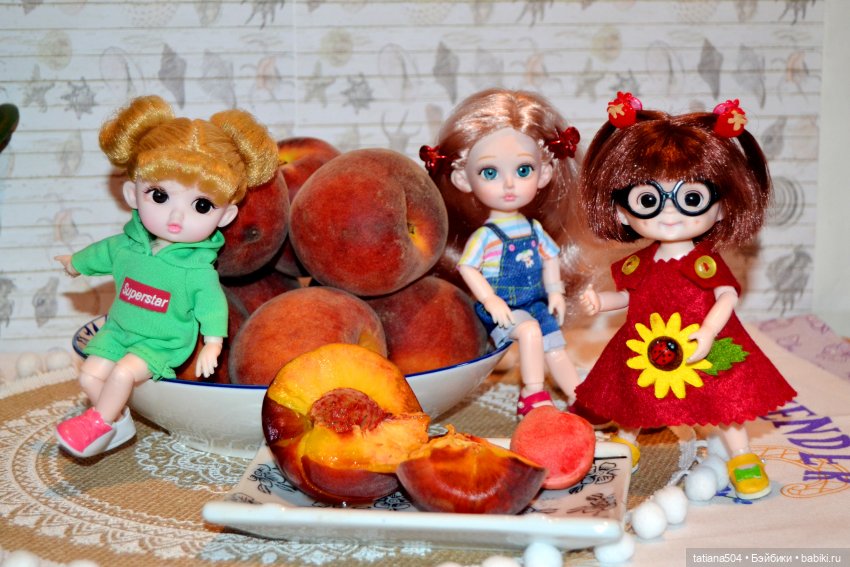 Неудачный фотосет или как мы готовились отметить День персика (фото 4)