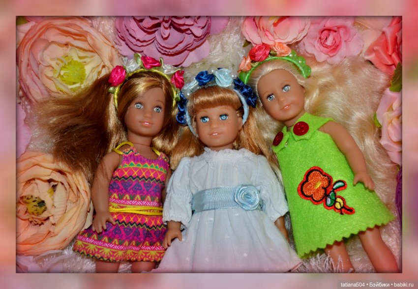 Такие прелестные девочки. Моя коллекция мини American Girl