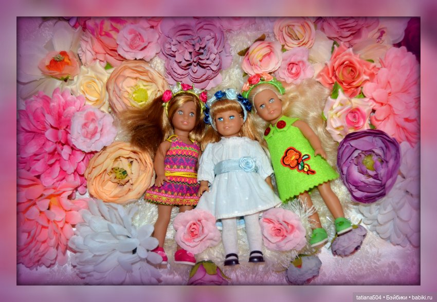 Такие прелестные девочки. Моя коллекция мини American Girl