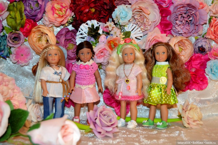 Такие прелестные девочки. Моя коллекция мини American Girl