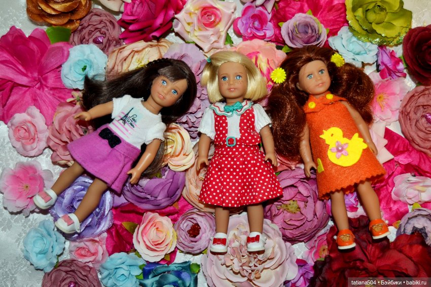 Такие прелестные девочки. Моя коллекция мини American Girl