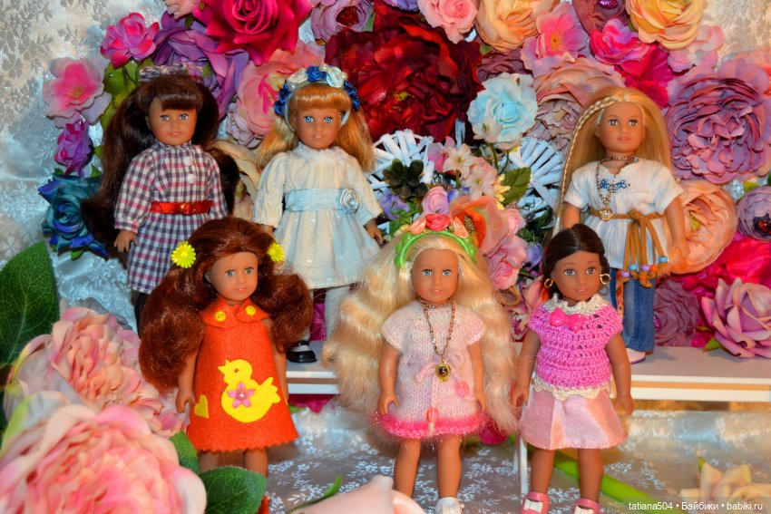 Такие прелестные девочки. Моя коллекция мини American Girl