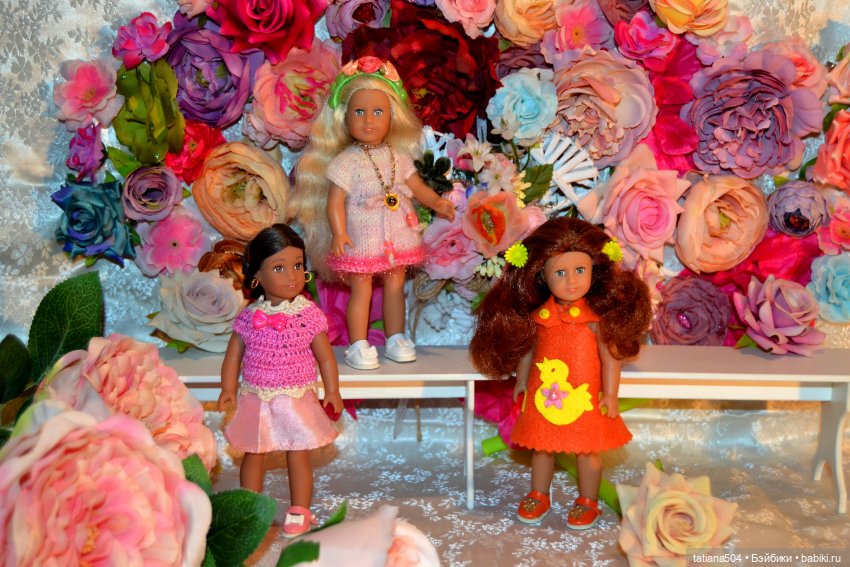 Такие прелестные девочки. Моя коллекция мини American Girl