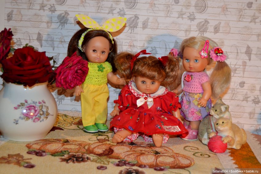 Последние розы в ноябре — Редкие и винтажные куклы Zapf Creation: Colette