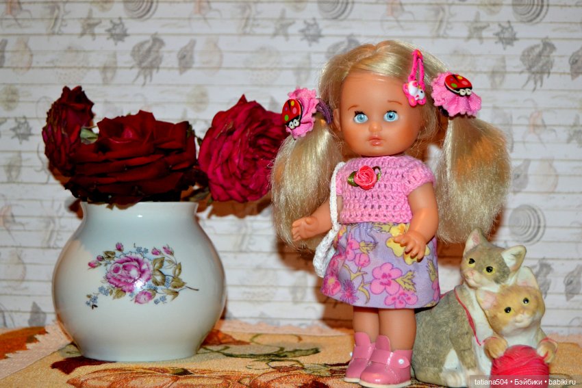 Последние розы в ноябре — Редкие и винтажные куклы Zapf Creation: Colette (фото 5)