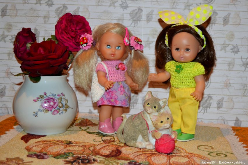 Последние розы в ноябре — Редкие и винтажные куклы Zapf Creation: Colette