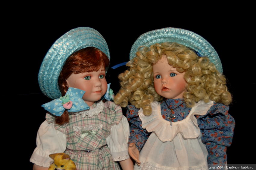 Моя коллекция фарфоровых кукол. Часть 1