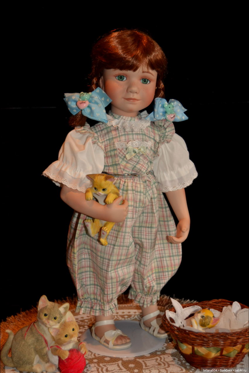 Моя коллекция фарфоровых кукол. Часть 1