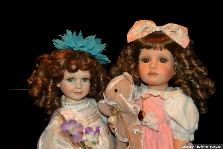 Моя коллекция фарфоровых кукол. Часть II