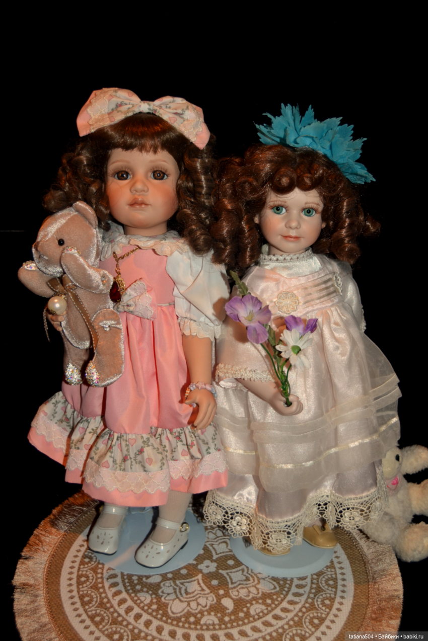 Моя коллекция фарфоровых кукол. Часть II