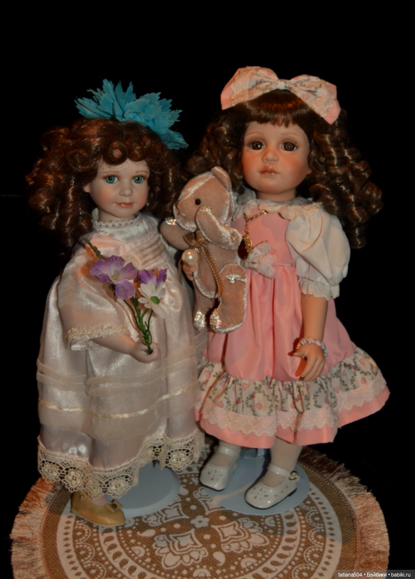 Моя коллекция фарфоровых кукол. Часть II