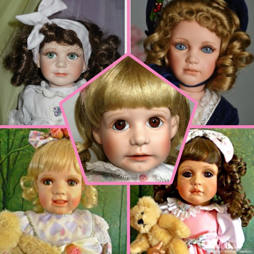 Моя коллекция фарфоровых кукол. Часть II