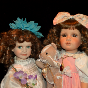 Моя коллекция фарфоровых кукол. Часть II