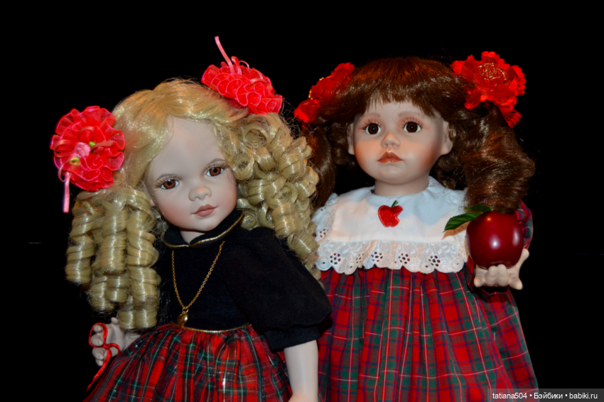 Моя коллекция фарфоровых кукол. Часть III