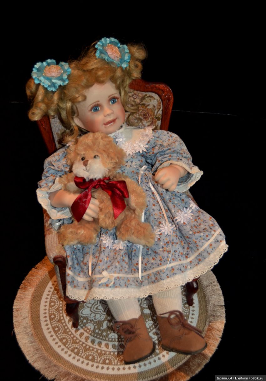 Моя коллекция фарфоровых кукол. Часть III
