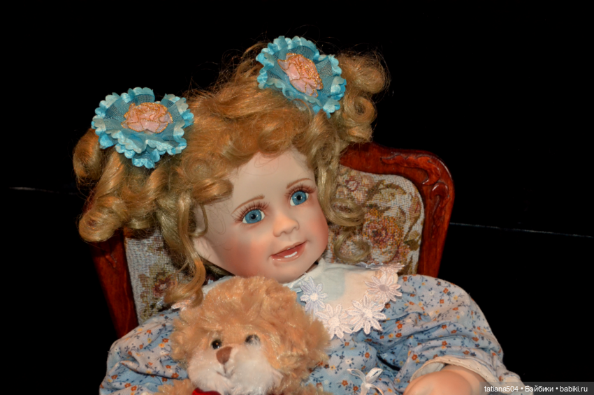 Моя коллекция фарфоровых кукол. Часть III