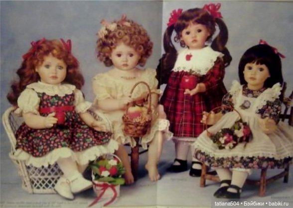 Моя коллекция фарфоровых кукол. Часть III