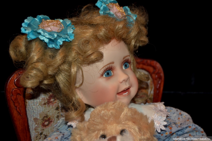 Моя коллекция фарфоровых кукол. Часть III