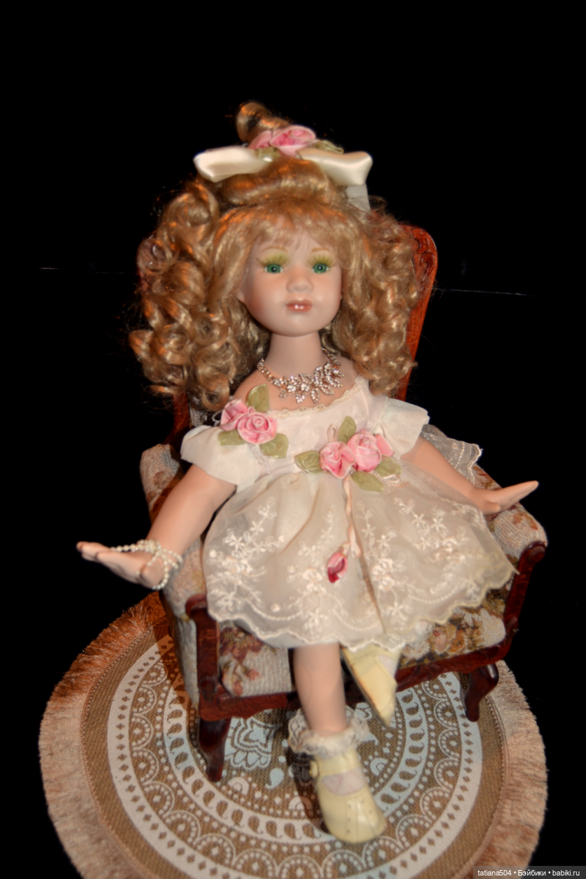 Моя коллекция фарфоровых кукол. Часть III