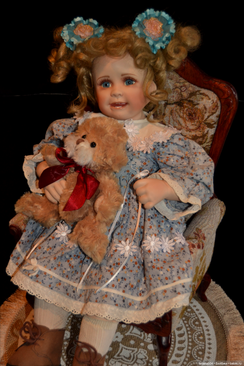 Моя коллекция фарфоровых кукол. Часть III