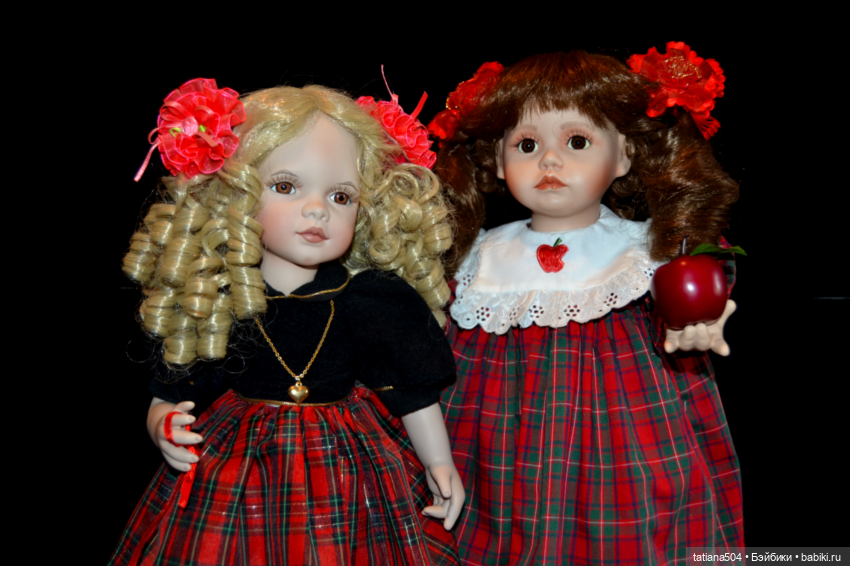 Моя коллекция фарфоровых кукол. Часть III