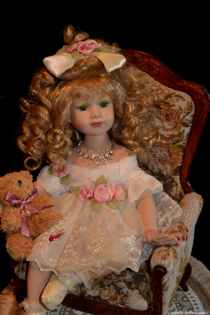 Моя коллекция фарфоровых кукол. Часть III