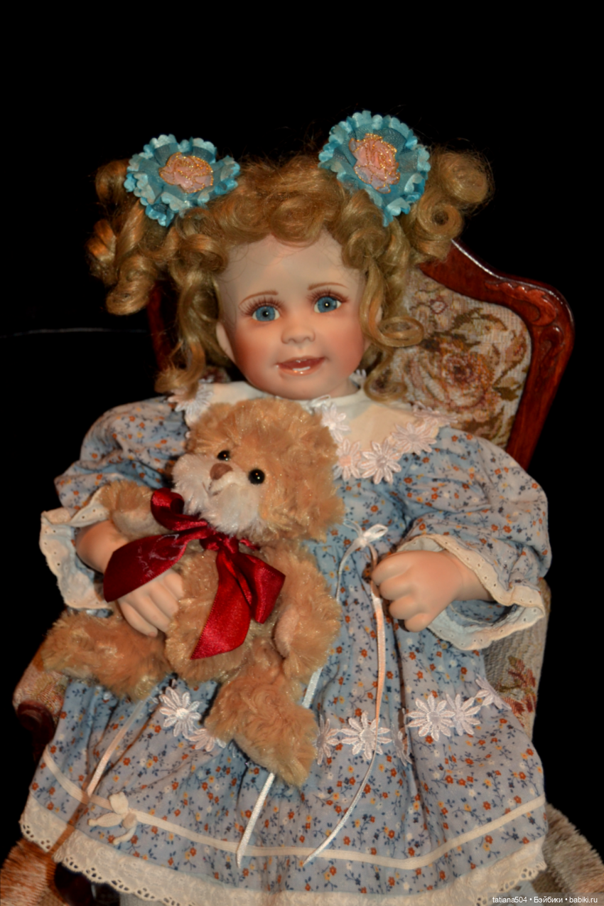 Моя коллекция фарфоровых кукол. Часть III