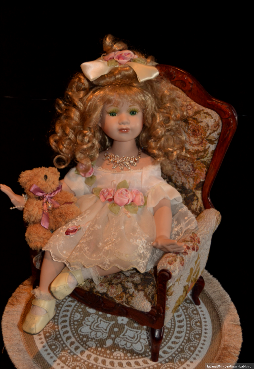 Моя коллекция фарфоровых кукол. Часть III
