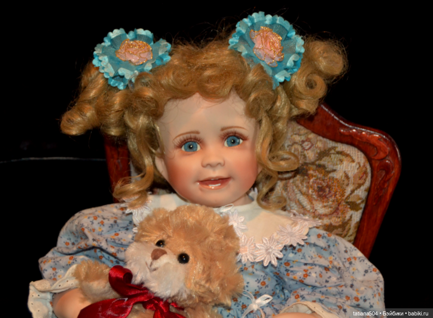 Моя коллекция фарфоровых кукол. Часть III
