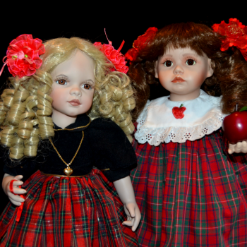 Моя коллекция фарфоровых кукол. Часть III