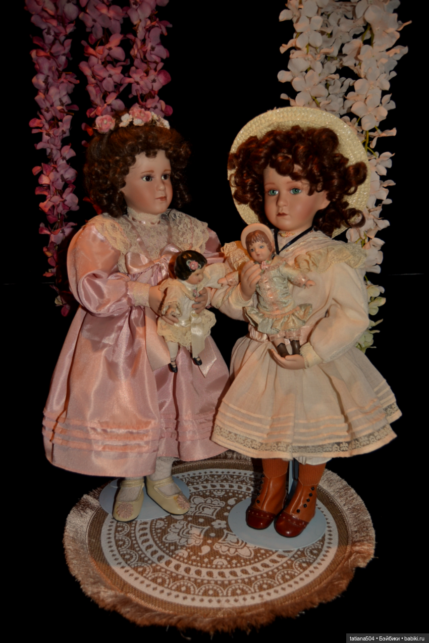 Моя коллекция фарфоровых кукол. Часть 5